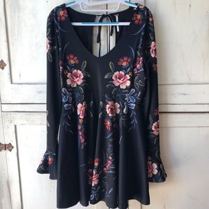 Free people dress with low open back